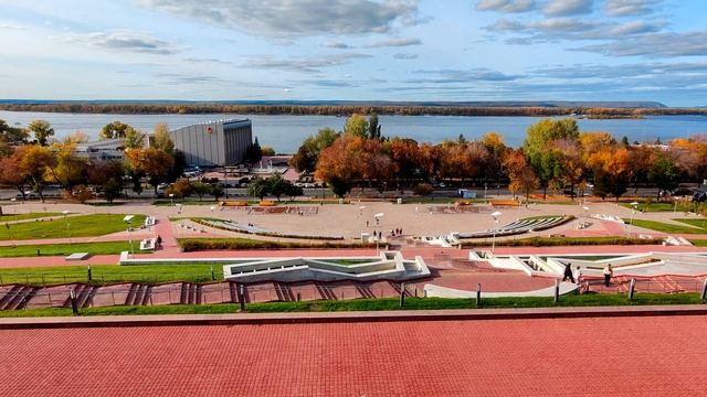 Россия - Самара - площадь Славы - 4K UHD смотреть онлайн