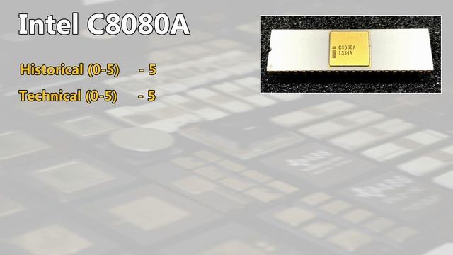 Intel C8080A Vintage CPU Rating смотреть онлайн