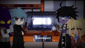 Реакция "Лиги Злодеев" на т/и д. как Есано Акико часть 1