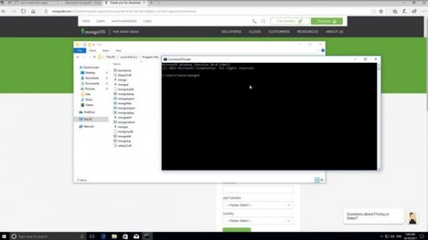 Mongo & NoSql 2: Установка mongo db на Windows