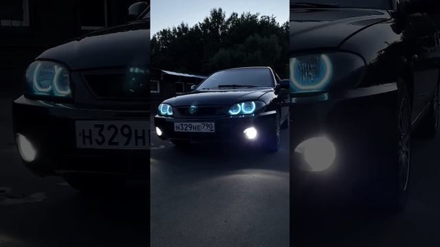 LED RGB Angel eyes TAU tech for Kia Spectra Ангельские глазки для Киа Спектра смотреть онлайн