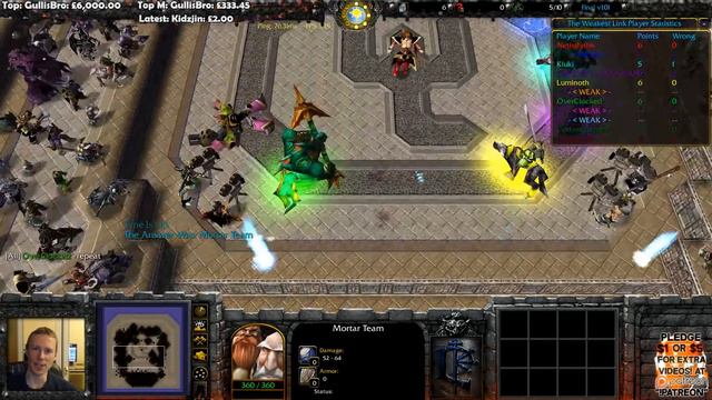 Warcraft 3 | Custom | The Weakest Link #6 смотреть онлайн