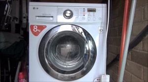 LG F1222TD Washing Machine - Delicate Intensive (Full cycle)