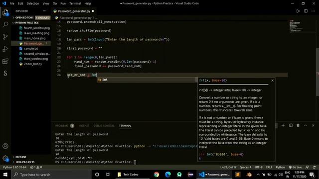 How To Make Random Password Generator In Python With File I/O | Python Project | Secure Your Accoun смотреть онлайн