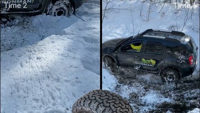 BFGoodrich KO2 AT versus SIMEX 1 and 2 MT - 4x4 Winter Challenge смотреть онлайн
