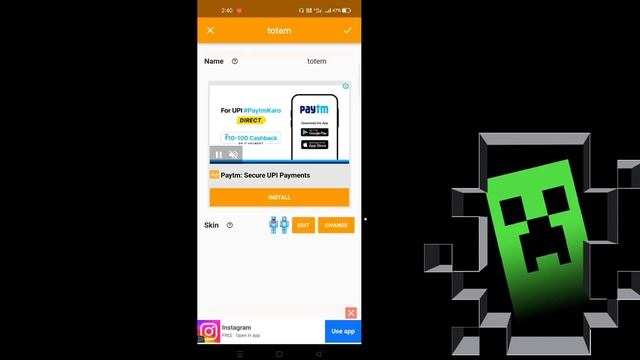 How To Make Coustom TOTEM OF UNDYING In Minecraft PE | Create Your Own Totem Skin смотреть онлайн