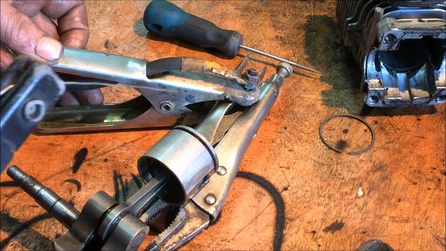 Бензопила Партнёр!Проворот подшипников на коленвале! смотреть онлайн