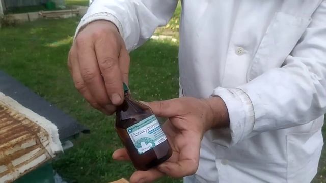 Восковая моль пропадёт в ульях, и не будет портить рамки. смотреть онлайн