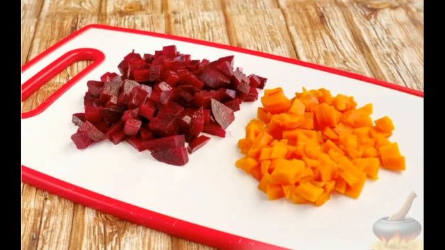 Острый салат из вареной свеклы смотреть онлайн