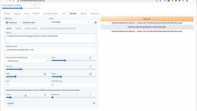 Zeroscope Text-To-Video Colab Installation Tutorial смотреть онлайн