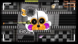 Лучший уровень ФНАФ в ГЕОМЕТРИ ДАШ...