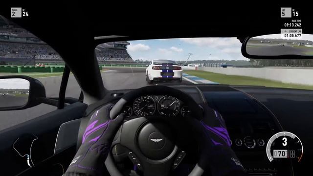 Aston Martin vs Ford Mustang Hockenheim Forza Motorsport 7 смотреть онлайн
