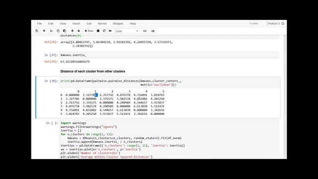 Kmeans Clustering using scikitlearn and scipy смотреть онлайн