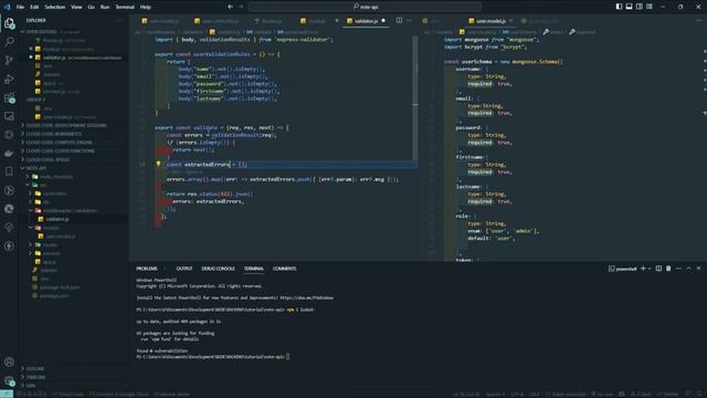 NodeJS and Express JS Tutorial | Note Taking App | CRUD | Mongo DB ( part 2 USER CREATE/LOGIN ) смотреть онлайн