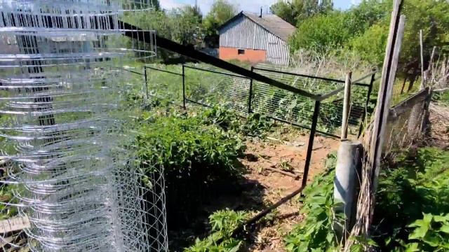 Монтаж забора из СВАРНОЙ СЕТКИ