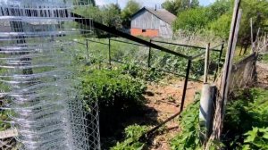 Монтаж забора из СВАРНОЙ СЕТКИ