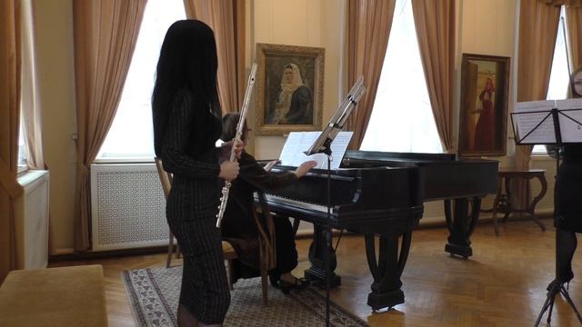 Мелани Бони Сюита для флейты, скрипки и фортепиано Серенада, Пастораль смотреть онлайн