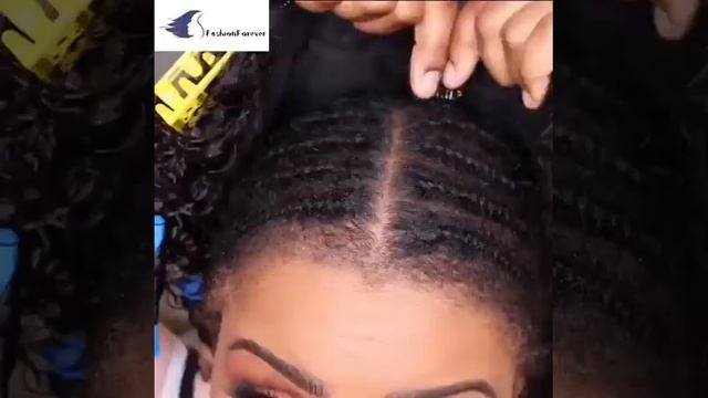 Wig Beginner Friendly Curly V Part Upgraded Natural Scalp Curly Human Hair U Part Wig