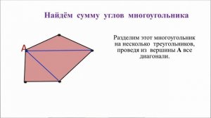 Геометрия  урок 1.  Многоугольники. Выпуклые многоугольники