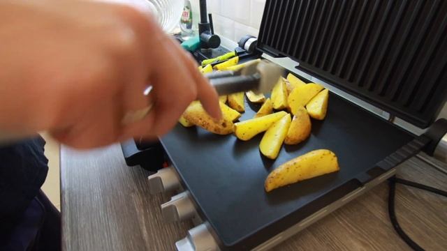 картофель по деревенски. куриная грудка. Влог смотреть онлайн