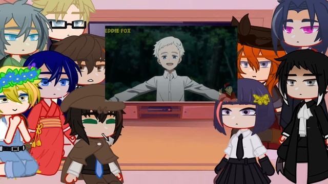 bsd reacciona a atsushi es ray || BSD x the promised Neverland || смотреть онлайн