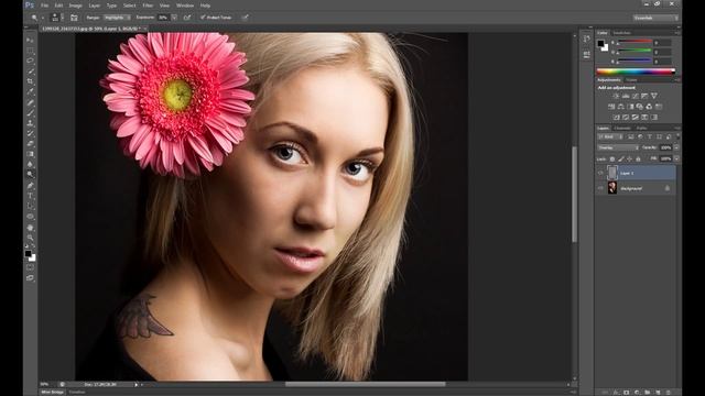 Dodge & Burn Tool - Photoshop Tutorial смотреть онлайн