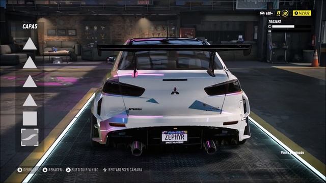 Need for speed Heat | Mitsubishi Lancer EVO X (Last NFS Heat design) Last Element смотреть онлайн