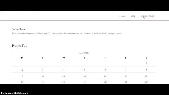 Custom Landing Page Template For WordPress смотреть онлайн