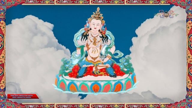100-syllable | DORJE SEMPA PURIFICATION MANTRA | SHORT VAJRASATTVA MANTRA | Buddhist mantra chantin смотреть онлайн