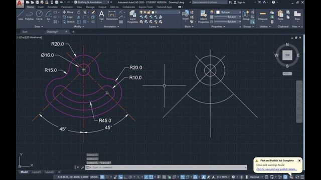 AUTOCAD MECHANICAL DRAWING -#10 || AutoCAD tutorials || HINDI || BY TECHNICAL BROTHERS смотреть онлайн