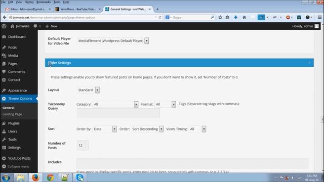 BeeTube Video WordPress Theme Installation смотреть онлайн