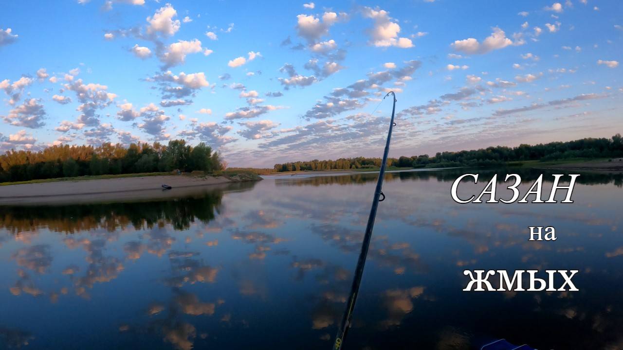 Летняя рыбалка на Ахтубе, САЗАН начинает ловиться. смотреть онлайн