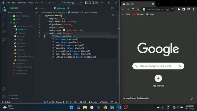 Counter Application using React Js | Class Component & State смотреть онлайн