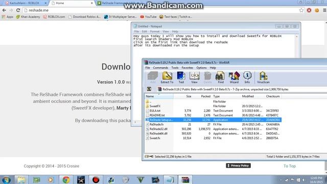 How to install Shaders Mod for ROBLOX смотреть онлайн