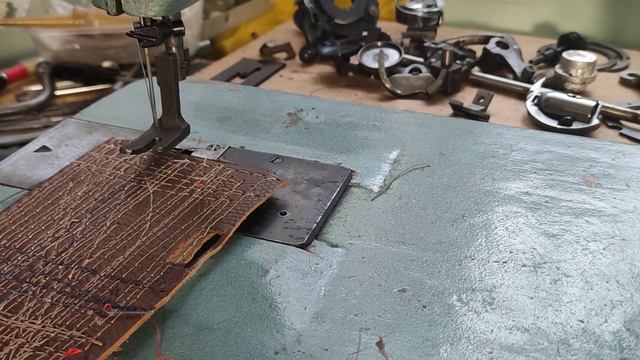 23АМ #2 відєо Швейна Декор 323 доводка під ключ Шорницька для екстра-важких Чепрака #sewing машина смотреть онлайн