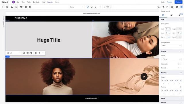 How to design responsive layouts using a Layouter | Editor X смотреть онлайн