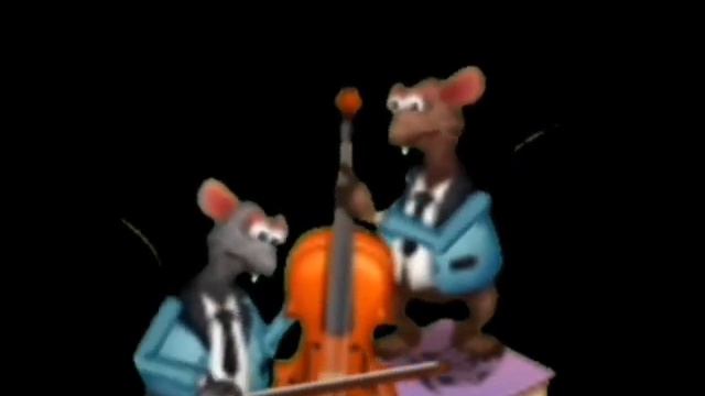 крысы играют на скрипке