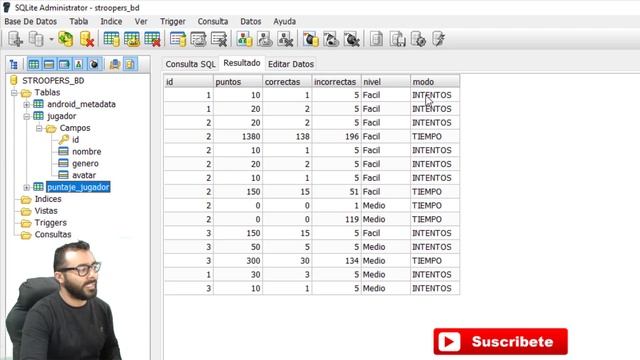 #49. Consulta de resultados generales usando SQLite Administrator смотреть онлайн