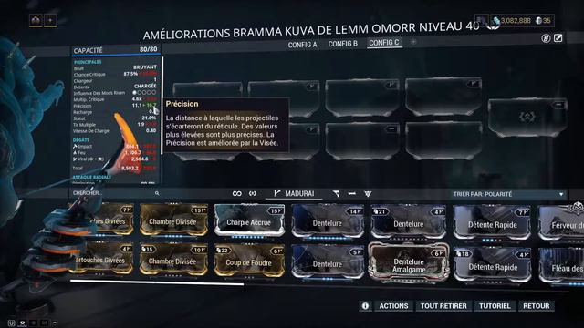 MON BUILD SUR LE BRAMMA KUVA | WARFRAME FR | HD 2020 смотреть онлайн