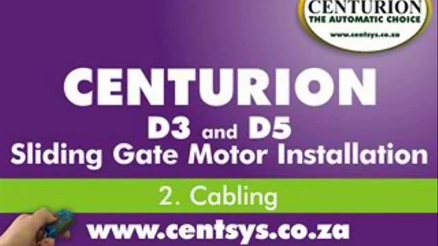 Part 2 - Cabling - CENTURION - D5 and D3 installation смотреть онлайн