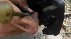 Ремонт заднего суппорта Lucas (VW Sharan) ЧАСТЬ 2