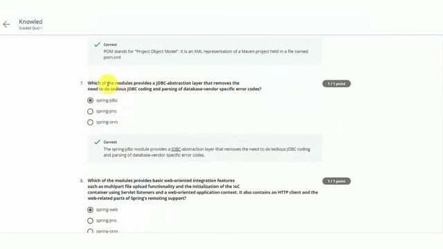 Web Development with Java Spring Framework week 1 coursera quiz answers | Web Development Coursera смотреть онлайн