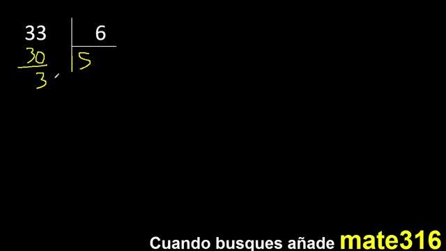 Dividir 33 entre 6 , division inexacta con resultado decimal . Como se dividen 2 numeros смотреть онлайн