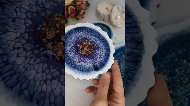 Демолдинг подстаканников из эпоксидной смолы. смотреть онлайн