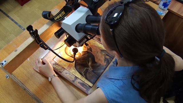 Изучение Невьянской иконы смотреть онлайн