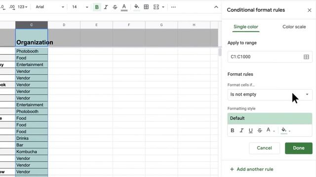 How to: Use Conditional Formatting Rules in Sheets смотреть онлайн