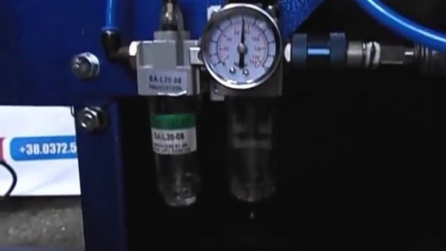 Видеоинструкция Пневматик-100Н - Подключение сжатого воздуха и обслуживание пневматики смотреть онлайн