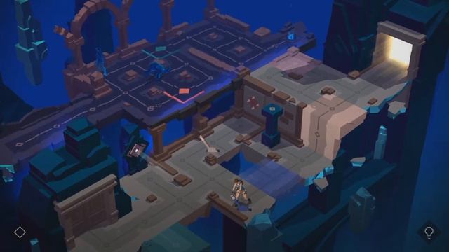 Lara Croft Go прохождение зеркало духов 9-11