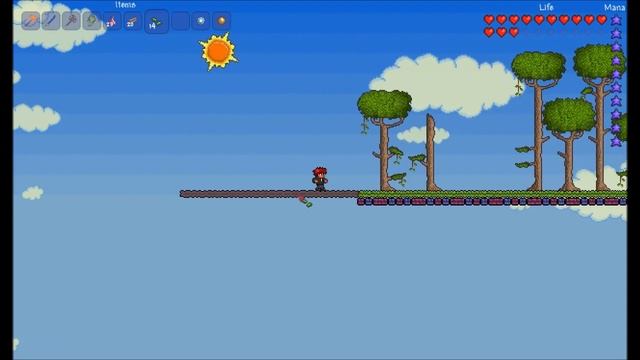 Terraria Tutorial - 9 - Selfgrowing tree farm смотреть онлайн