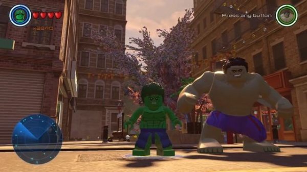 Evolution of Hulk (Bruce Banner) in LEGO Marvel Games